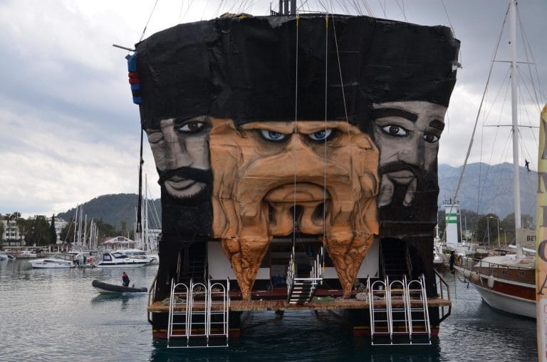 Kemer Pirate Party Boat Tour — Phaselis, Foam Party and Swim Stops