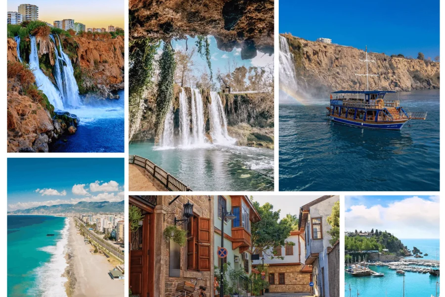 Antalya City Tour with Waterfalls, Old Town and Boat Trip
