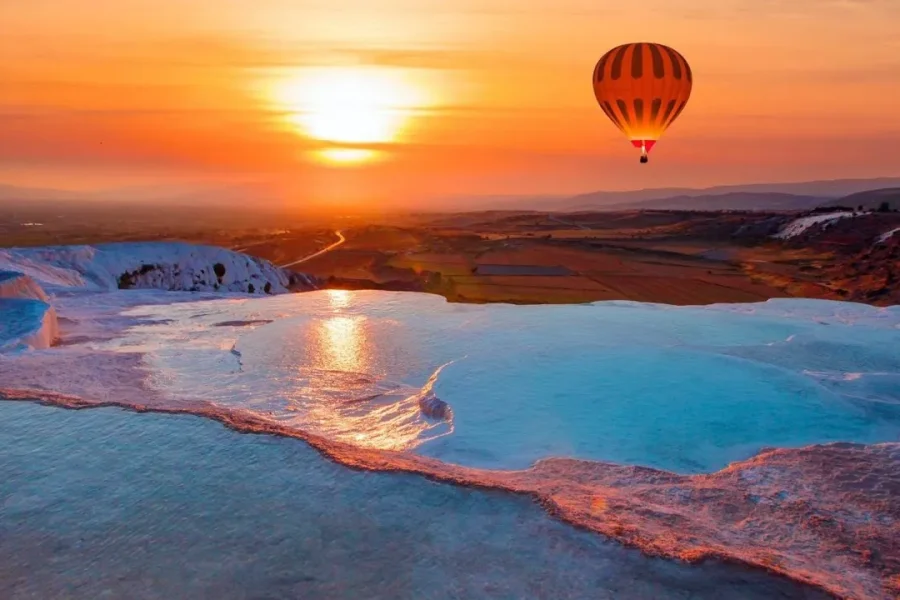 Pamukkale Tour with Hot Air Balloon Ride