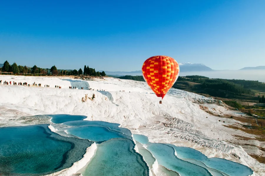 Private Hot Air Balloon Tour in Pamukkale from Antalya