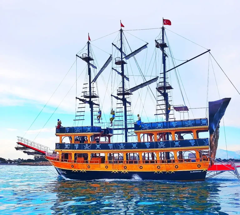 Antalya Pirate Boat Cruise — Foam Party, Swim Stops & Duden Waterfall