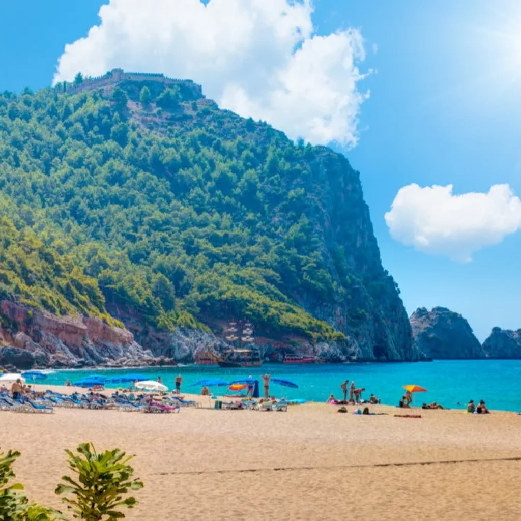 Keykubat Beach, one of the top 10 beaches in Alanya, perfect for families