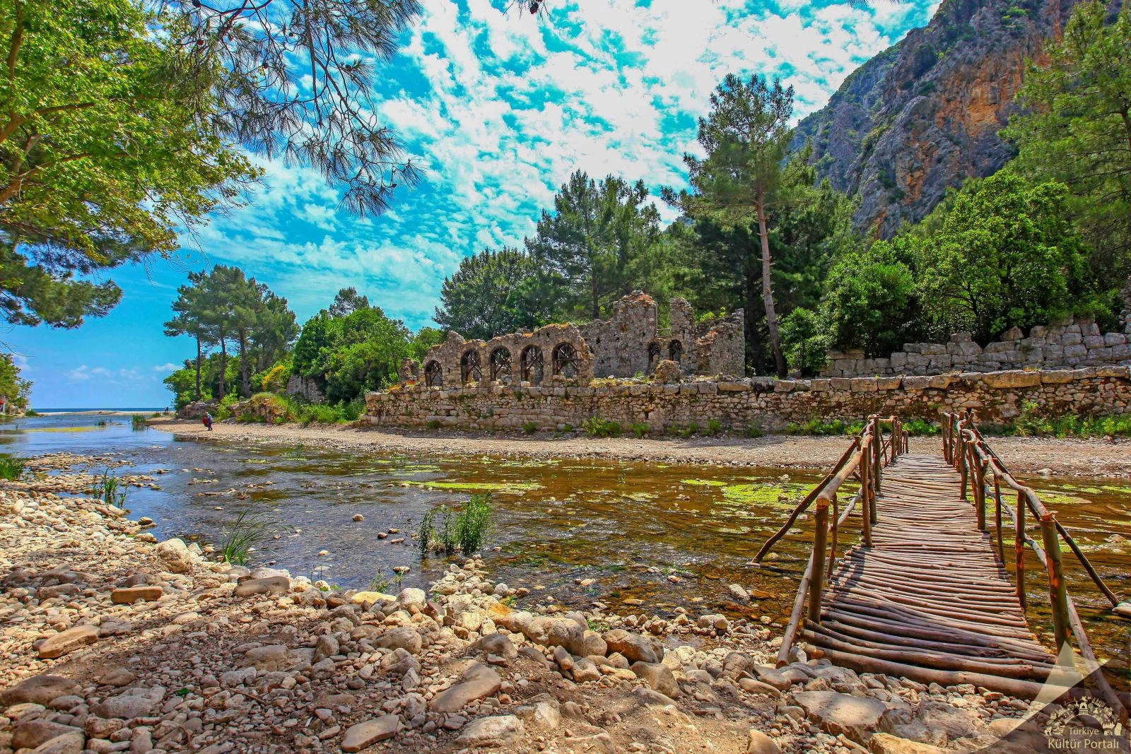 Olympos Travel Guide ancient ruins in the forest