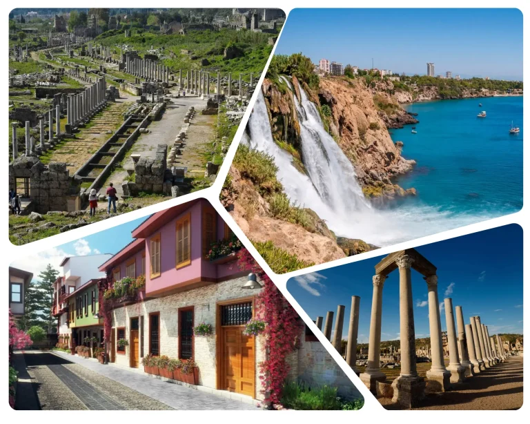 Perge Ancient City, Old Town & Duden Waterfall Tour