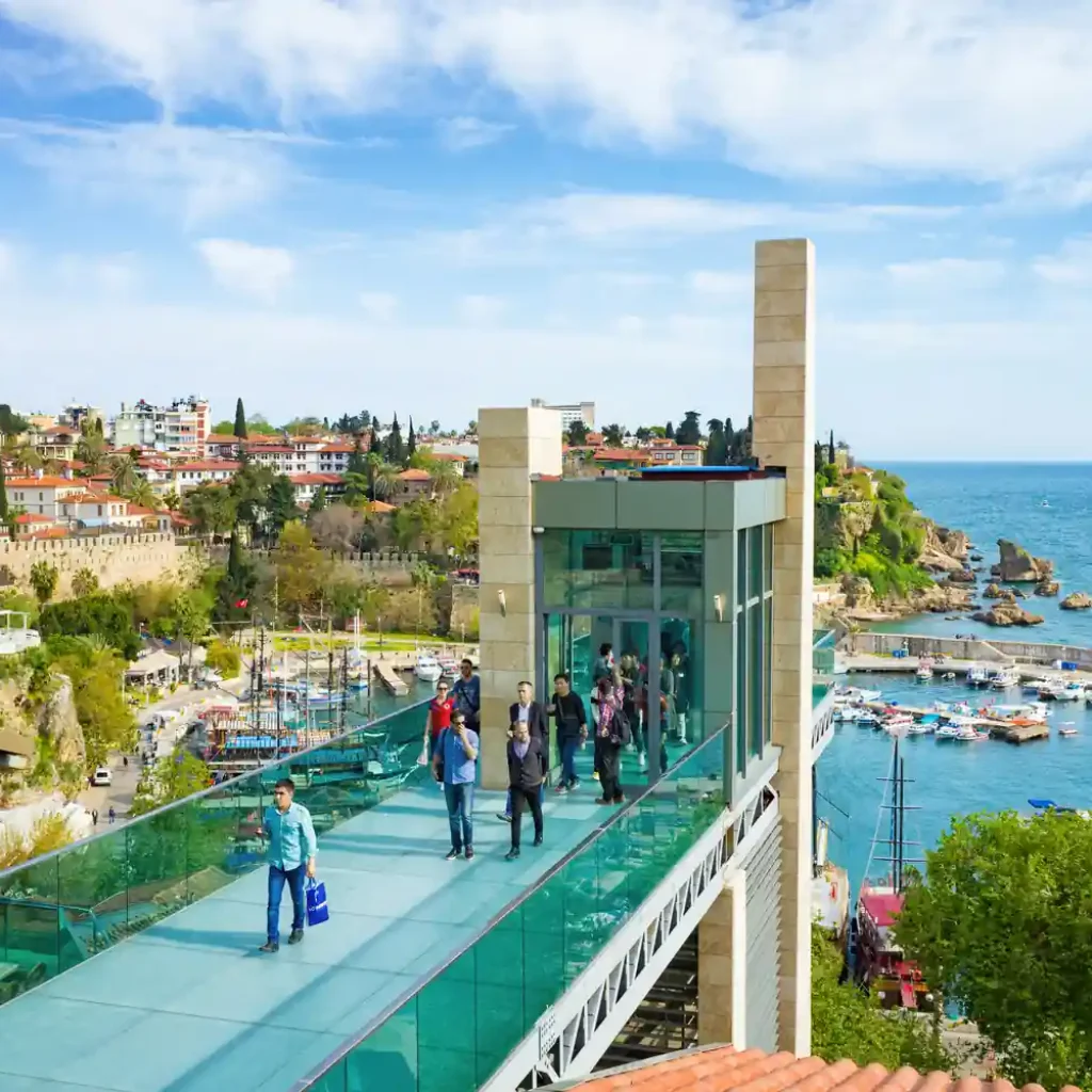 Kaleici old town Antalya harbour at — visited on the half day city tour